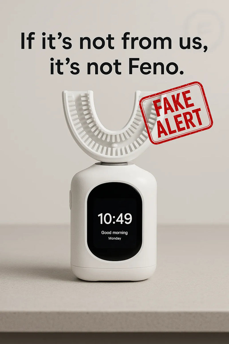 Only Buy The Feno Smartbrush from Official Channels — Watch Out for Imitation Sites