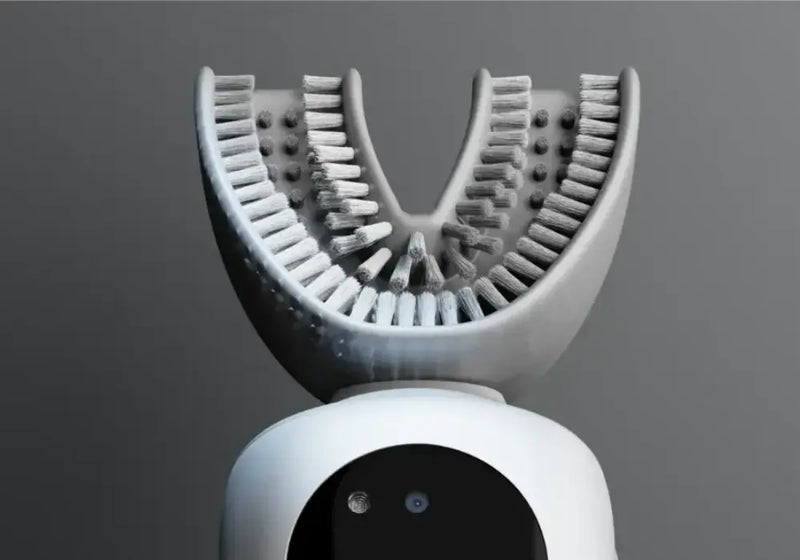 Bluetooth-enabled toothbrush with advanced U-bristle design syncs seamlessly for real-time brushing feedback