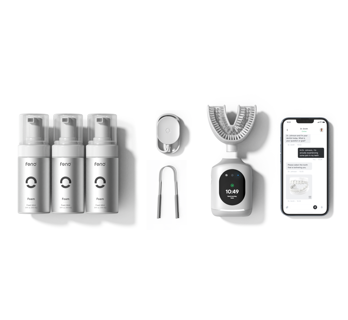 Smartbrush Founder's Edition Bundle & Accessories | Feno