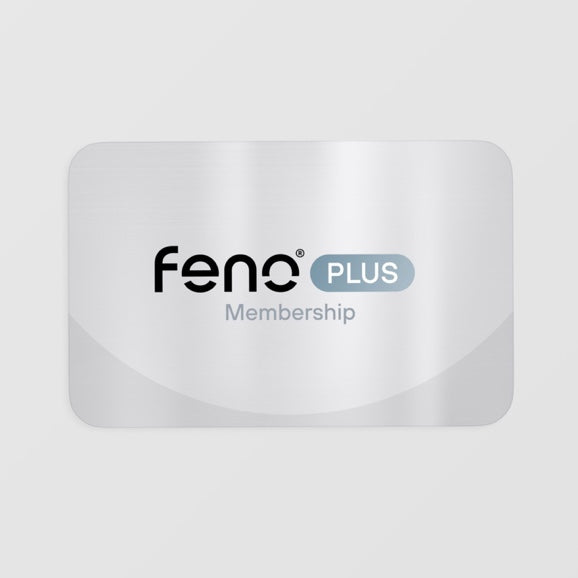 Silver Feno Plus Membership card for the Smartbrush subscription plan.