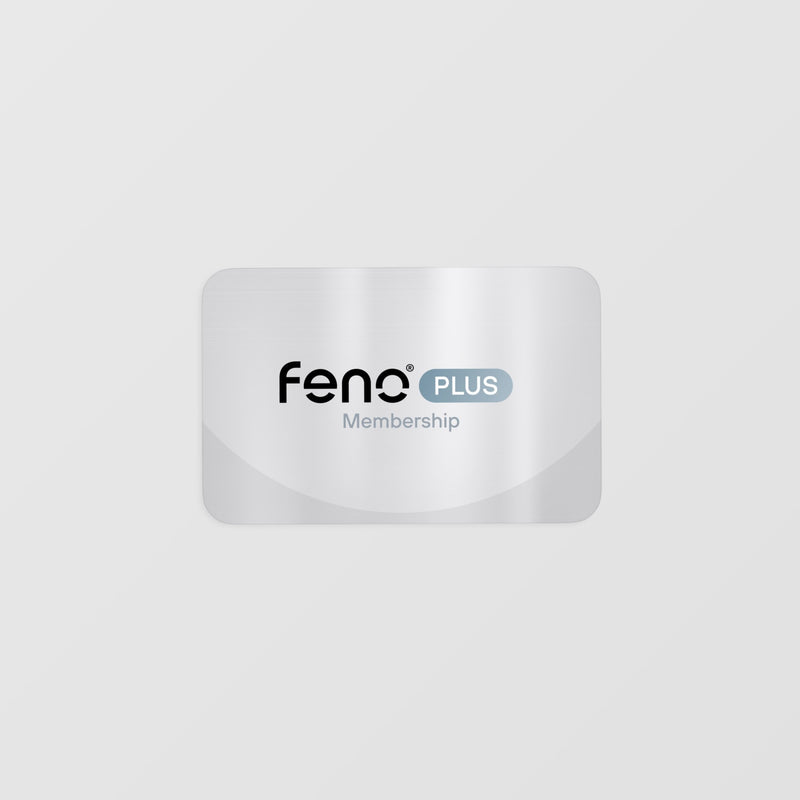 Silver Feno Plus Membership card for the Smartbrush subscription plan.