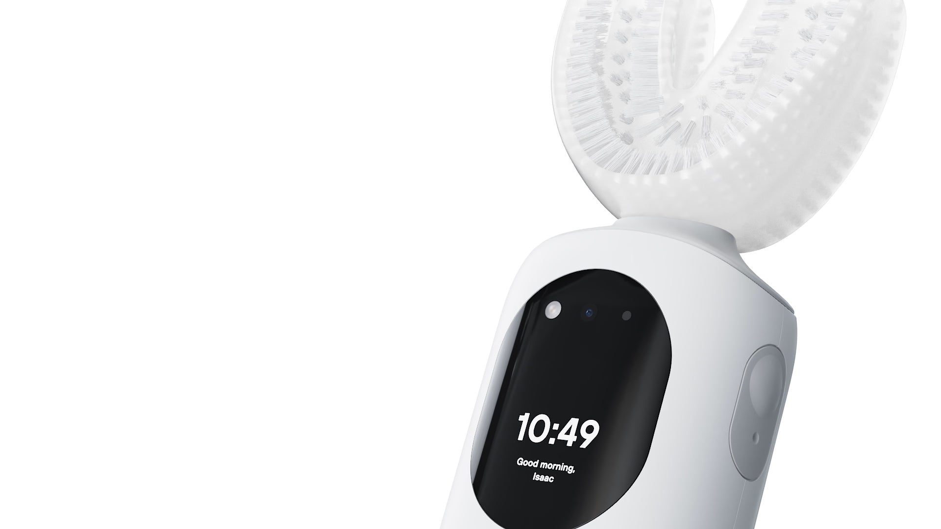 Feno Smartbrush, mouthpiece, and foam rotating